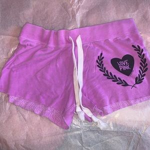 PINK Victoria Secret Purple Shorts